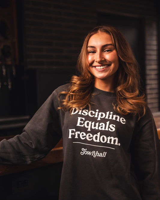 Discipline Equals Freedom Crew Sweatshirt